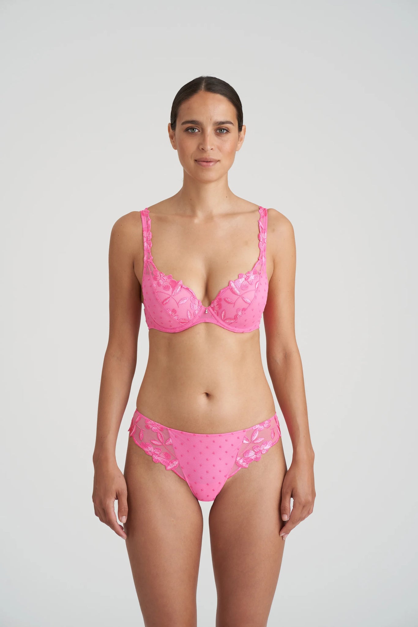 Marie Jo Agnes Padded Plunge Bra- 0102597 Paradise Pink