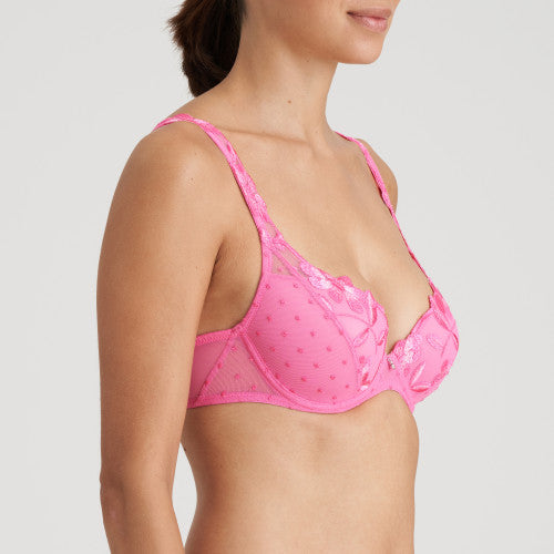 Marie Jo Agnes Padded Plunge Bra- 0102597 Paradise Pink