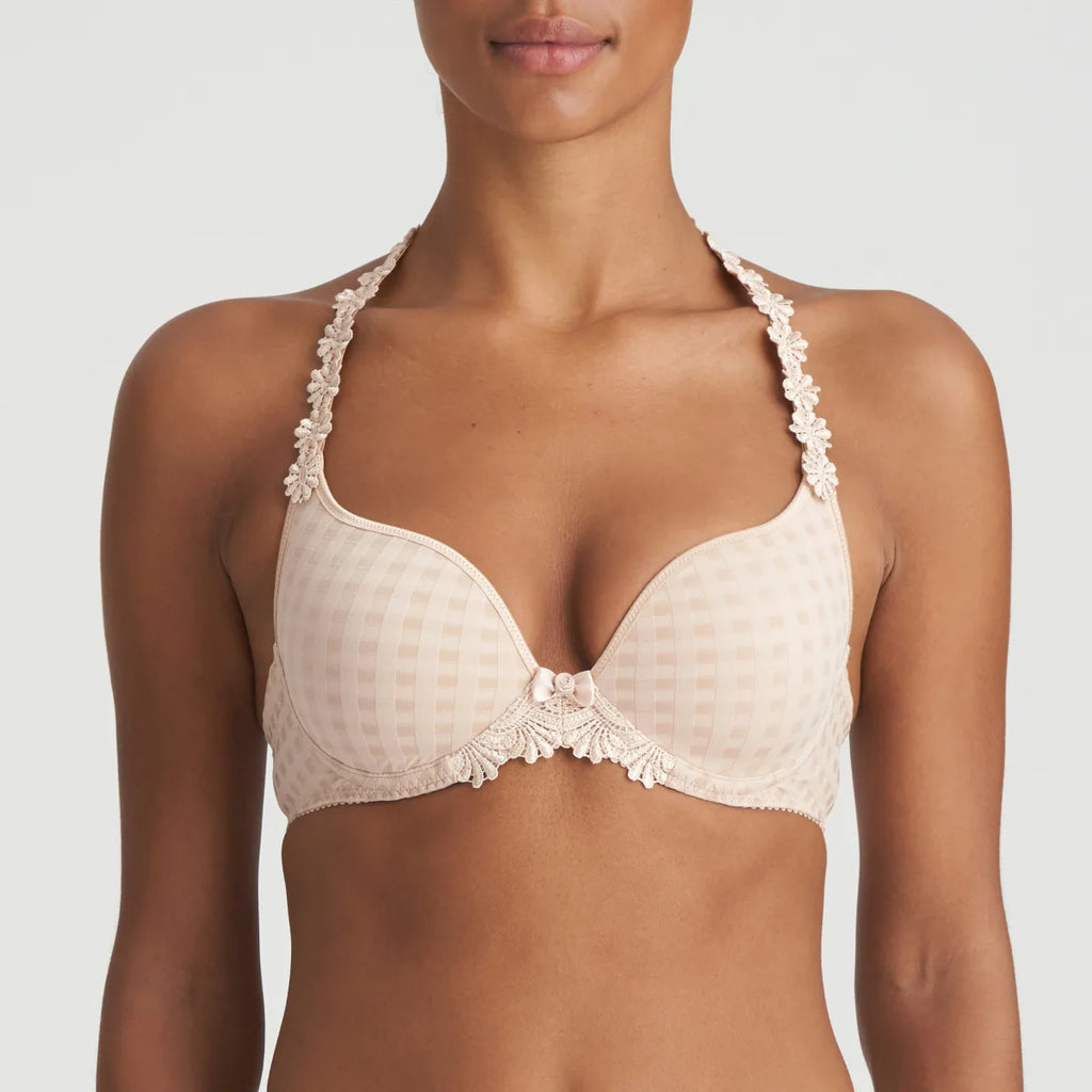 Marie Jo Avero Padded Bra Heart Shape 0100416- Cafe/Black/White