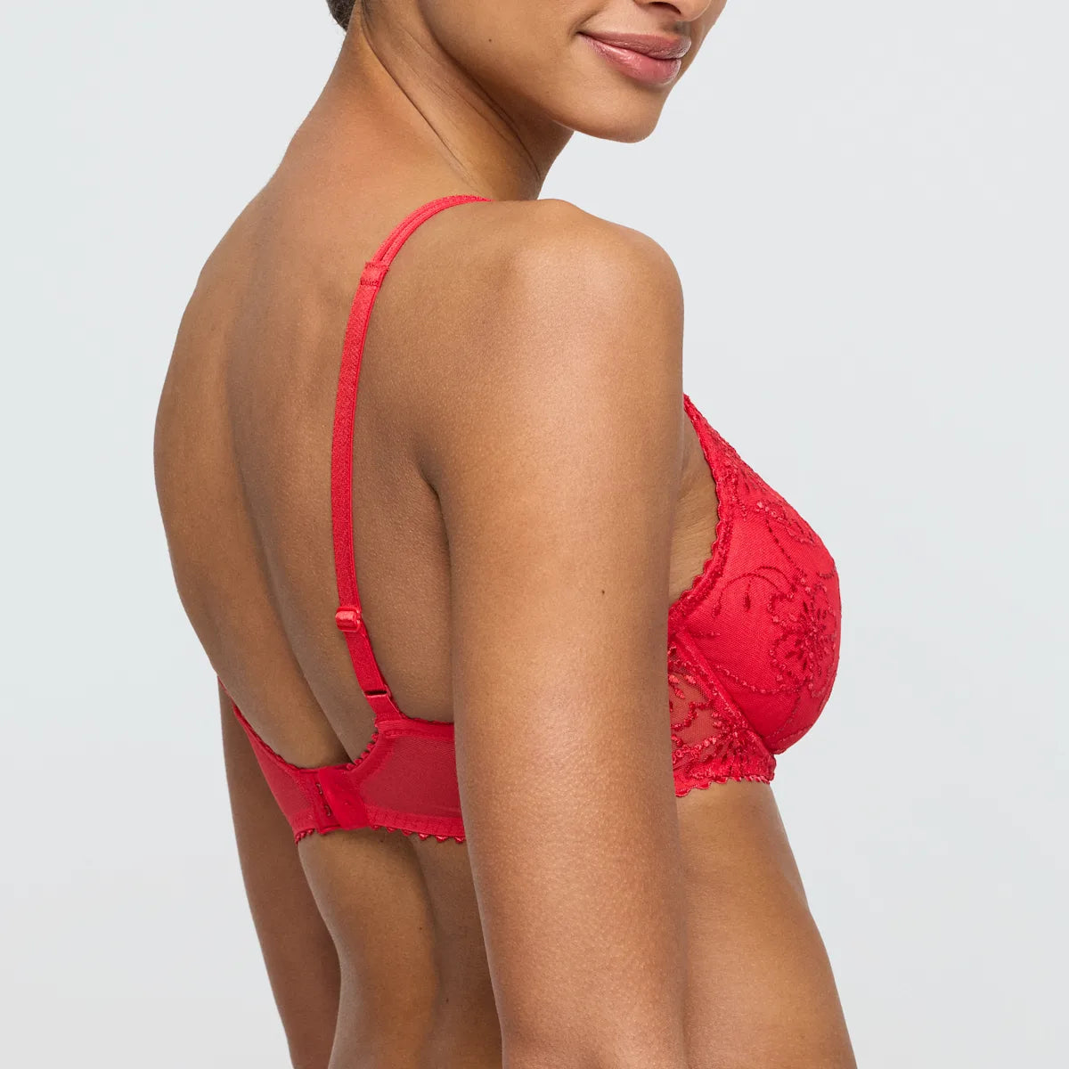 MARIE JO Jane Push-Up Bra Removable Pad- True Red- 0101337
