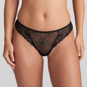 Marie Jo 0601330 Jane Thong- Bois De Rose/Natural/Black