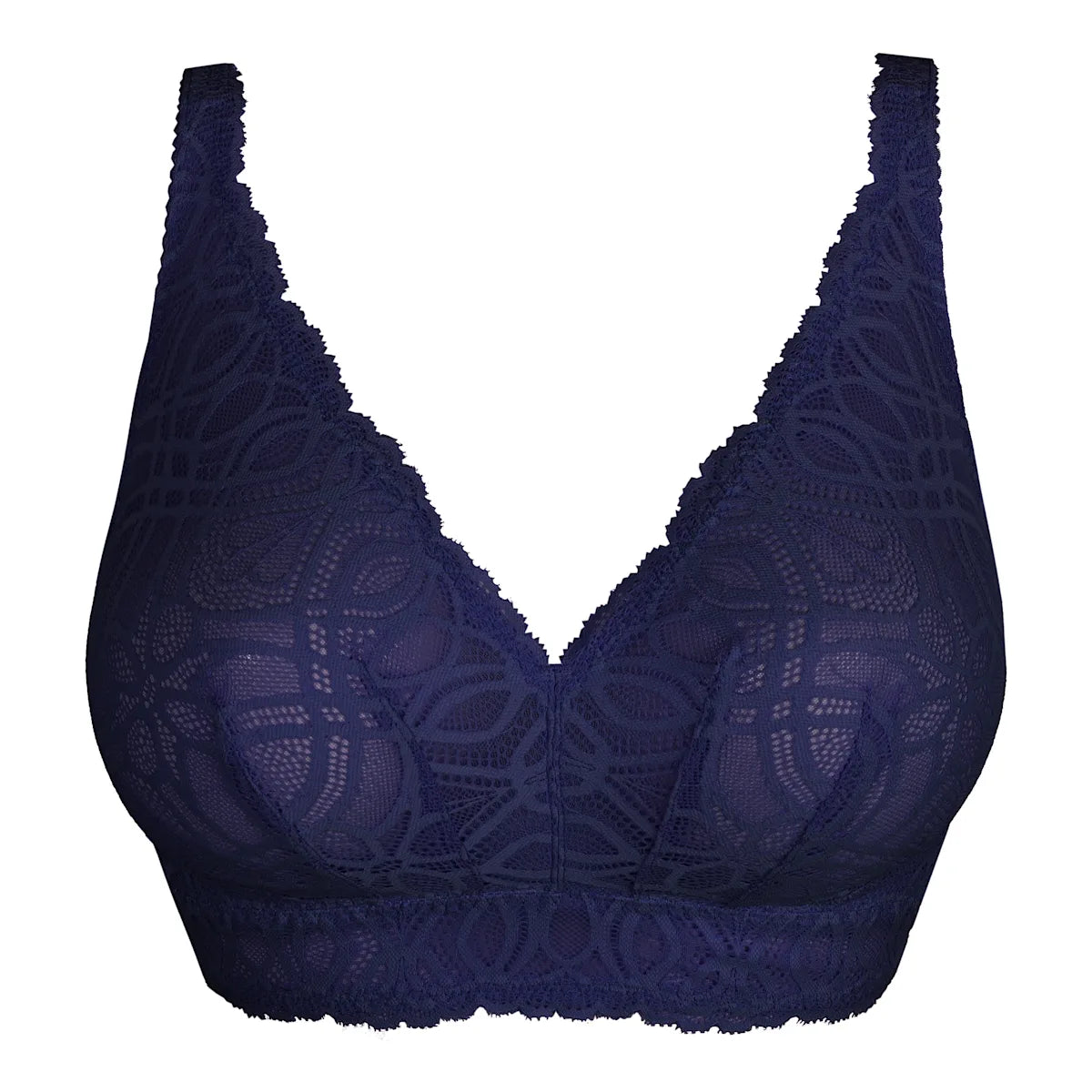 Prima donna Salerno Bralette Natural/Midnight Blue - 0163536