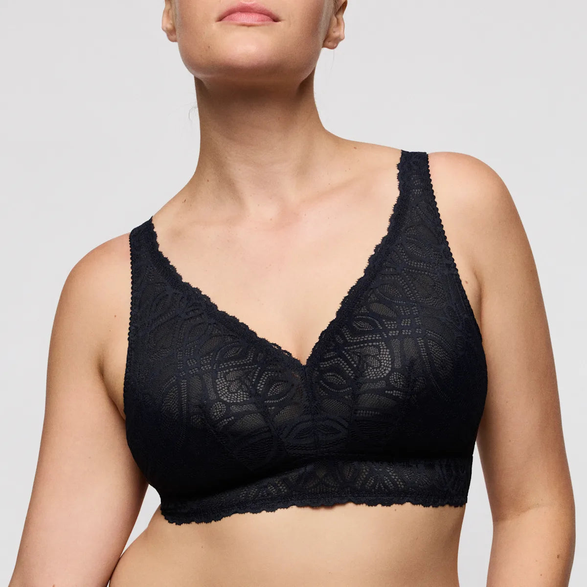 Prima donna Salerno Bralette Natural/Midnight Blue - 0163536