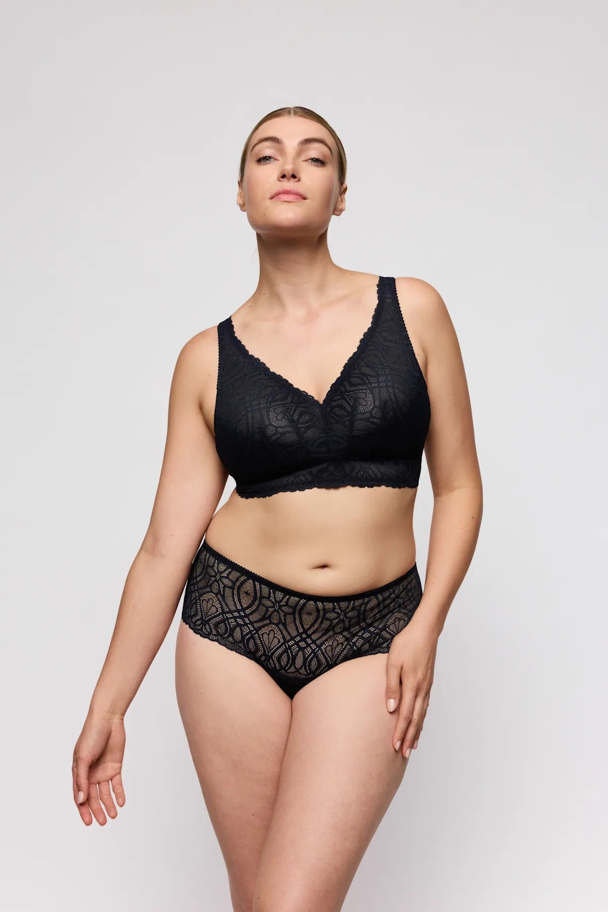 Prima donna Salerno Bralette Natural/Midnight Blue - 0163536