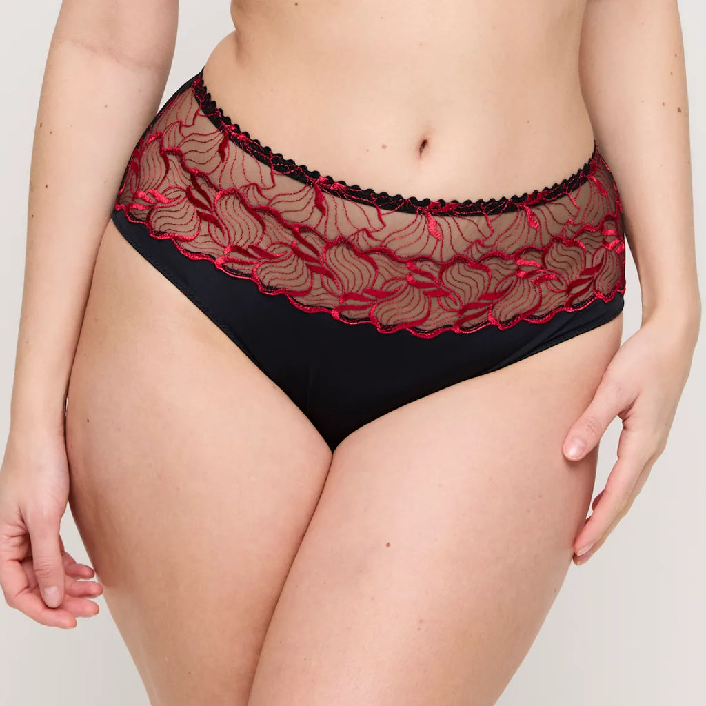 Prima donna Springdale Full Briefs- 0563471- BLACK ROSE