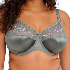 Elomi Womens Cate Underwire Full Cup Banded Bra, 36GG, Latte