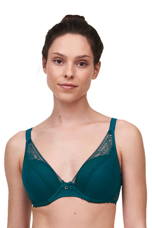 Chantelle C12L20 Alto plunging cup bra- Emerald