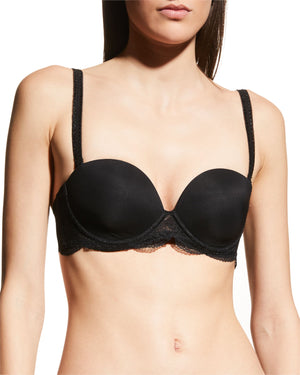 Simone perele 12V302 Karma Multiway Bra- Natural/ black/ Peau Rose