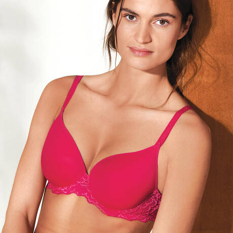 Simone Perele - Caresse 3D Spacer Shaped Underwire 12A316 Ruby Pink