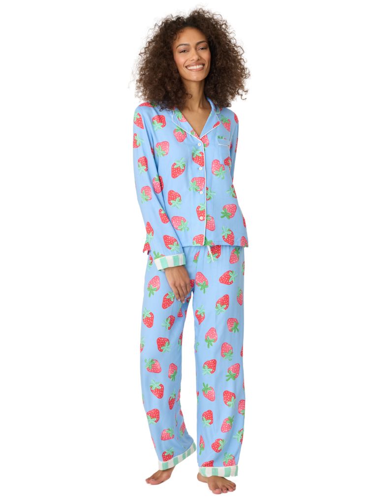 PJ Salvage Farmers Market PJ Set - Bright Blue- RSFMST2