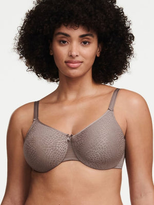 Chantelle C Magnifique C18910 Seamless Unlined Minimizer Bra- Hazelnut