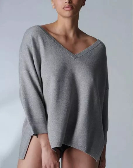Simone Perele- Paresse- Sweater- 1A8963- Breezy Grey