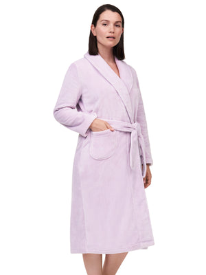 Chantelle FN1030 Teddy Robe- Lavender Frost