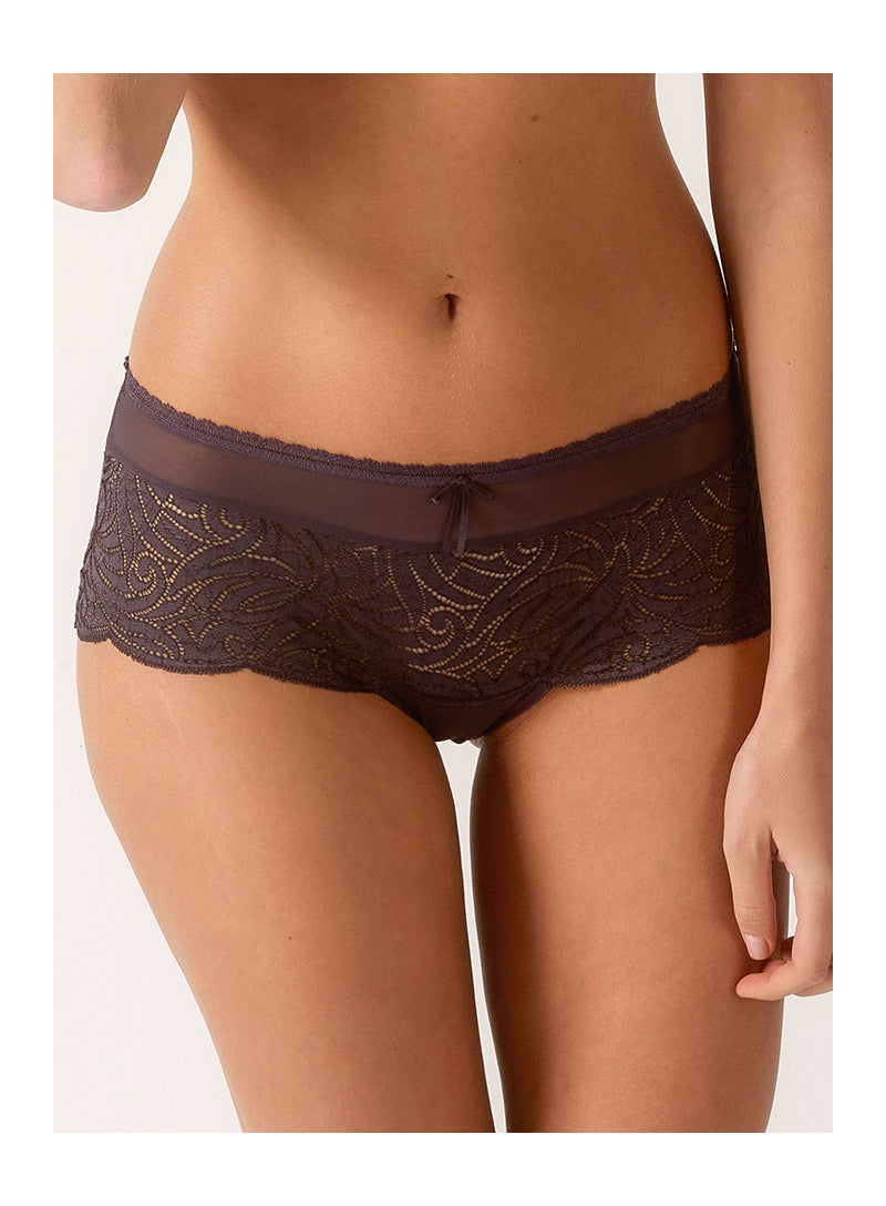 EMPREINTE SHORTY VERITY- 02173- ARDOISE/BLUSH/CARAMEL
