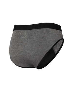 Saxx Ultra super soft brief- SXBR30F- BLACK/ SALT PEPPER
