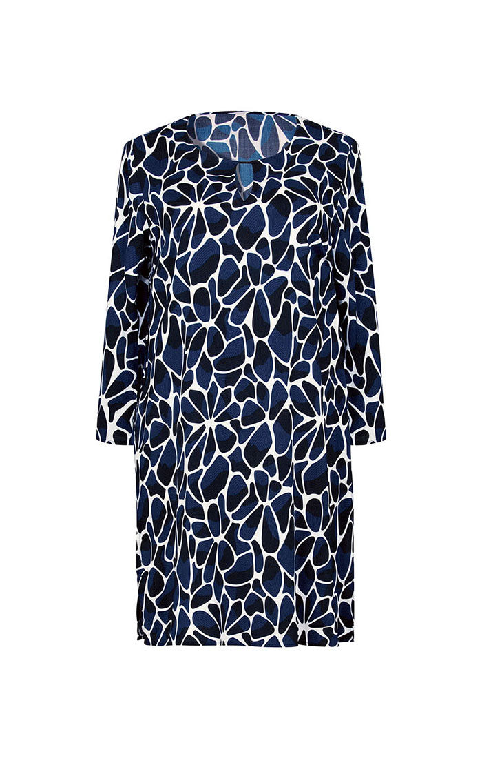 BLUE DEPTHS - SALLA - TUNIC- M4.8638