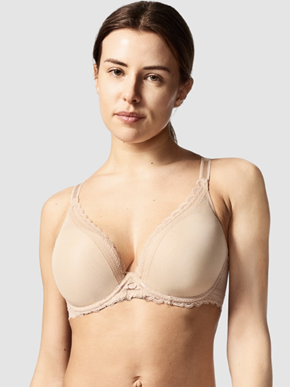 Plain T-Shirt Cotton Molded Non-Wired Bra at Rs 72/piece in New
