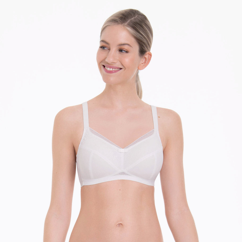 White non-wired bra - Feel Good Support