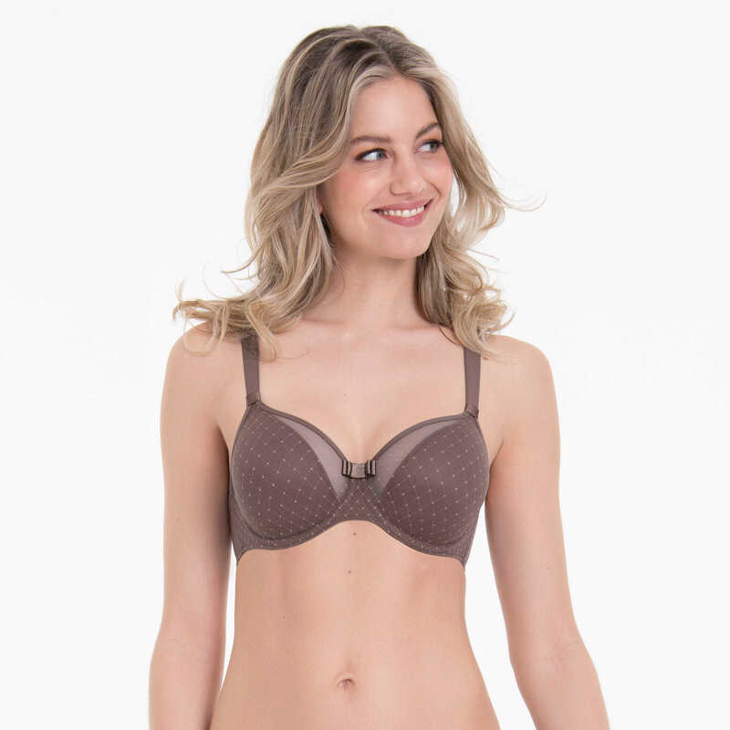 Rosa Faia Women's Twin Non-wired Seamless Full Figure Soft Bra 5689 Black  42 F : : Clothing, Shoes & Accessories