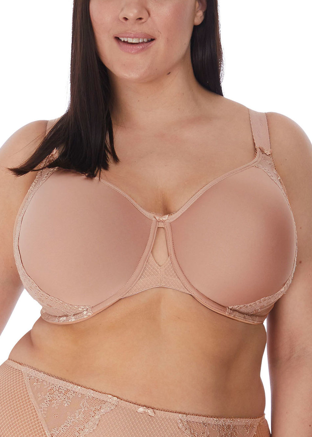 Elomi Charley EL4383 Bandless Spacer Moulded Bra - Fawn