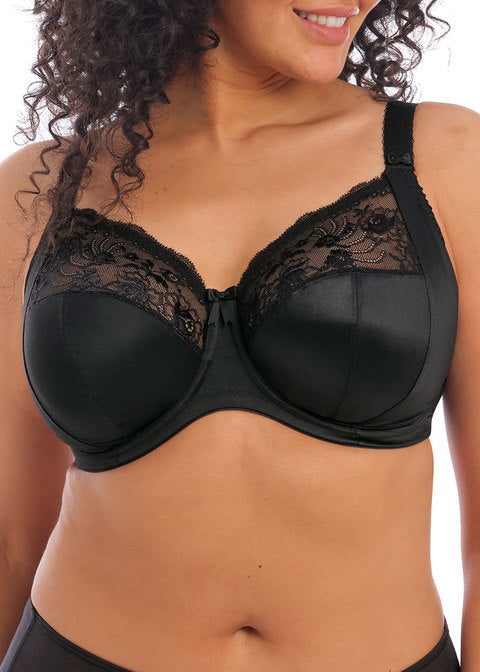 Elomi Charley Stretch Plunge Bra - Black - An Intimate Affaire
