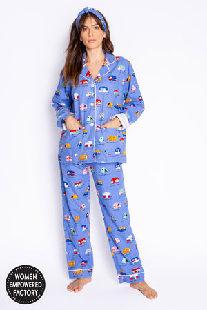 PJ Salvage - Happy Camper Flannel PJ Set REFLPJ