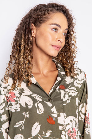 PJ Salvage - Garden Dreams Long Sleeve Top