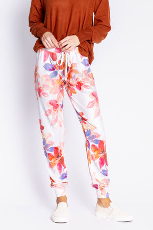 PJ Salvage - Rustic Garden Floral Banded Pant