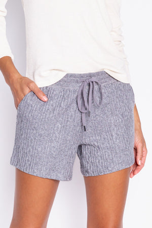 PJ Salvage - Tramway Cable Knit Short