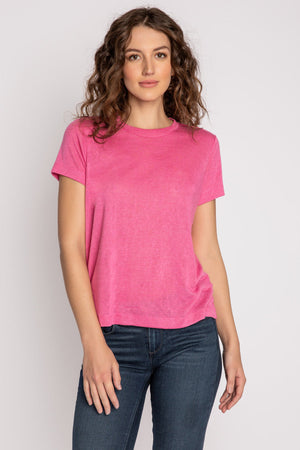 BACK TO BASICS SHORT SLEEVE TOP- HOT- RHBBT