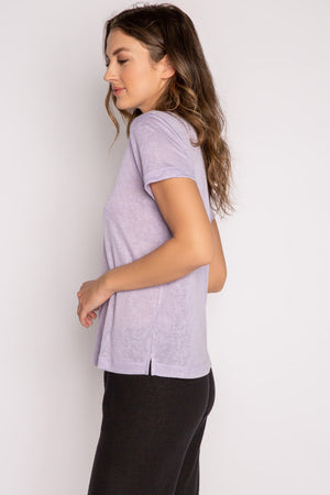 BACK TO BASICS SHORT SLEEVE TOP- HOT- RHBBT