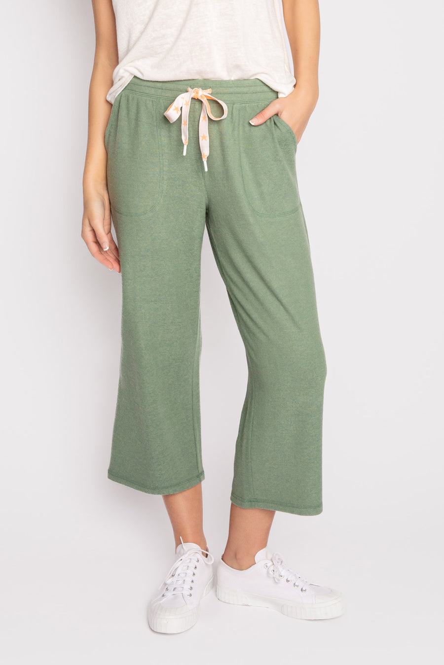 Starlet Lounge Solid Crop pant/ HoodIE/set- (RHSLCP/RHSLHD)