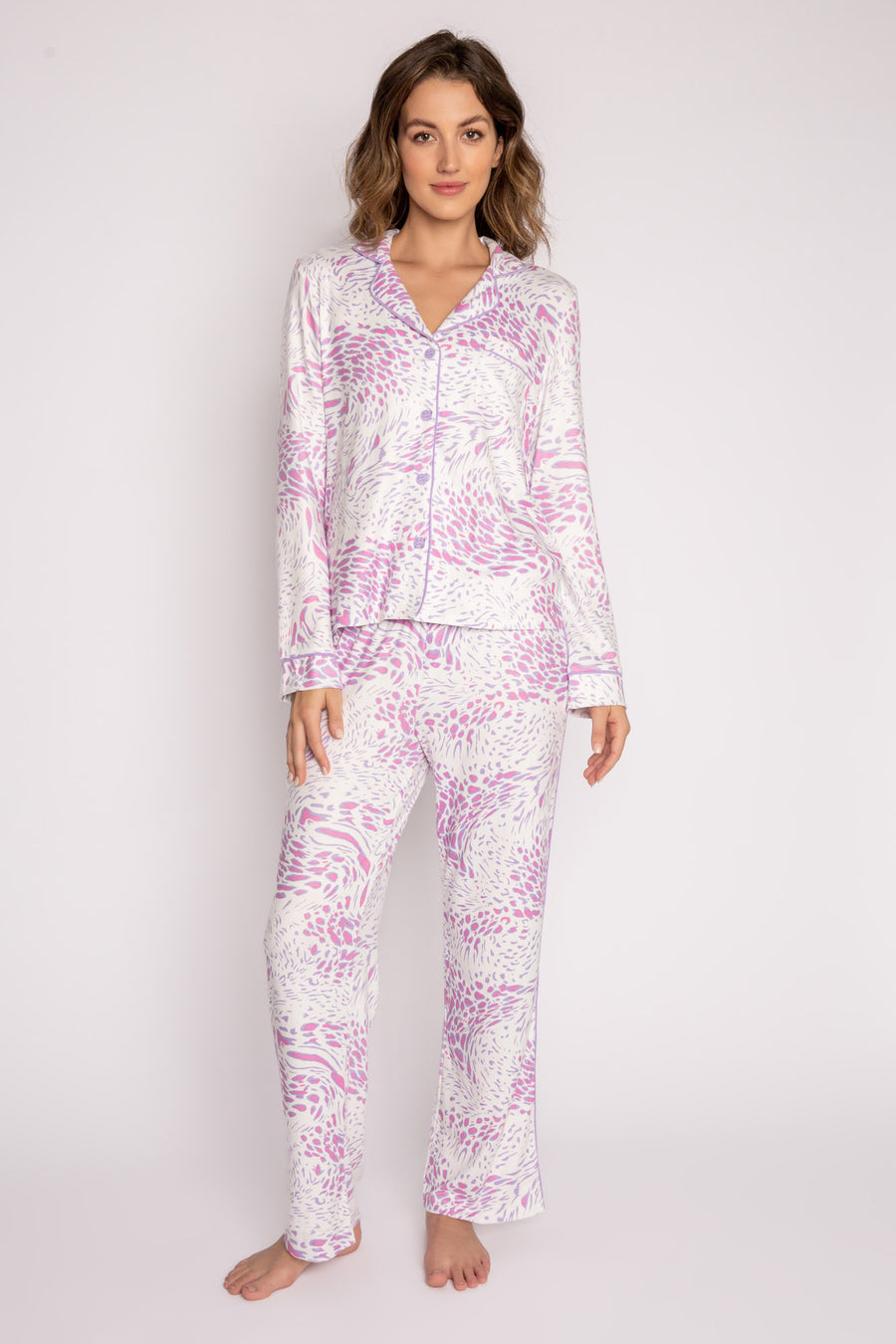 Pj Salvage Wild Lavender set -(RHWLPJ-IVORY)