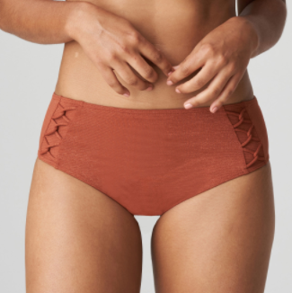 Prima Donna Swim - Manuia Burnt Amber bikini full briefs 4008151BUA