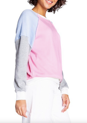 PJ Salvage - Happy Days Are Here Colourblock Long-Sleeve Top