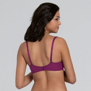 Selma Underwire Bra 5637 with Spacer Cup - Purple Wine