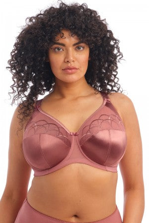 Elomi Womens Cate Underwire Full Cup Banded Bra, 36GG, Latte